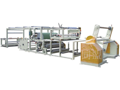 PVC、网布、PVC三层贴合机